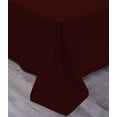 thumbnail image 5 of Mutlu Home Goods Rayon Made From Bamboo Sheets Set, Queen Burgundy Sheets -Deep Pockets-Available in Queen,King,Full,California King,Twin,Twin XL-Wrinkle Free-Ultrasoft-4 Pieces, Queen Size, Burgundy, 5 of 5