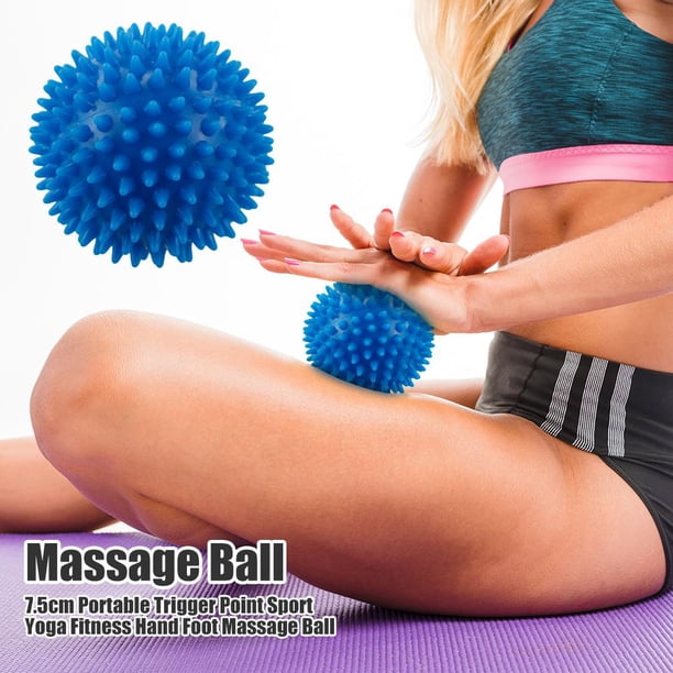Masajeador Bola de masaje puntiaguda, punto de activación, deporte, Fitness, mano, pie, dolor, herramienta para aliviar el estrés Likrtyny Para estrenar