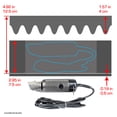 thumbnail image 5 of USA GEAR Barber Case - Barber Compatible with Oster Clippers / T-Finisher and Blade Storage Case, 5 of 9