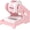 Pink, variant on Label Holder, Thermal Shipping Label Holder for Rolls and Fan-Fold Labels, Desktop Label Printer Accessory for Office, Home