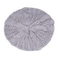 thumbnail image 2 of Pink Season Women Fall Winter Hat Knitted Bonnet Solid Color Elastic Twisted Texture Keep Warm Beret Photo Prop Cap for Outdoor Activities Travel Cycling, 2 of 2