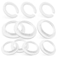 thumbnail image 1 of 15pcs Lampshade Reducer Ring Lamp Shade Holder Lamp Socket Ring Lamp Shade Parts (E14, E27, E27 to E14), 1 of 3