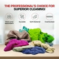 thumbnail image 4 of SupremePlus New Assorted Colors Terry Cloth Cleaning Rags 5 lbs Compressed Box of Rags Cotton Dust Cloths Value Pack, Multicolor, 160 Count, 8 Pack, 4 of 8
