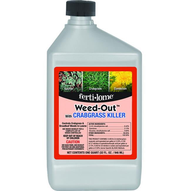 Fertilome 411032 32 oz Weed Out Killer with Crabgrass Killer