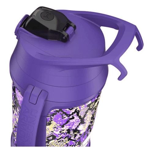 Under Armour Playmaker Jug 64 Oz. Water Bottle, Purple Python
