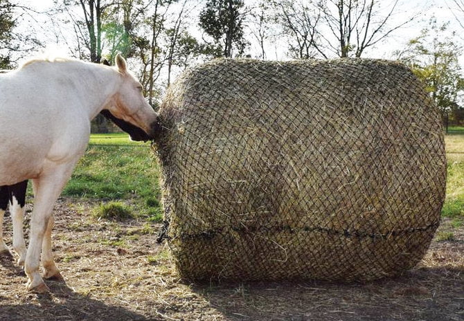 Tough 1 Round Bale Slow Feed Hay Net Walmart Com