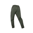 thumbnail image 6 of Mens Athletic Pants Breathable Slim Fit Drawstring Waist Stretch Casual Trousers Straight Leg Active Jogger Pants Army Green L, 6 of 7