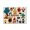 BK-#4, variant on Kitchen Rugs Sets 3 Piece with Runner Floral Kitchen Floor Mat Carpet Farmhouse Rugs and Mats Non Skid Washable Runner Rug for Kitchen Office Sink Laundry