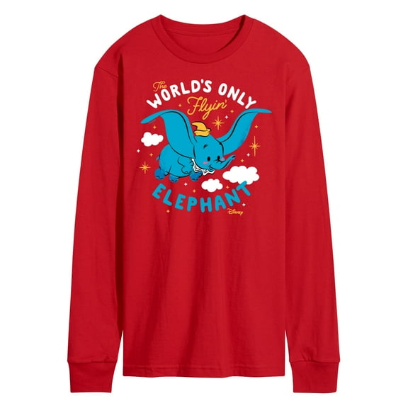 Dumbo - Worlds Only Flyin Elephant - Men's Long Sleeve T-Shirt