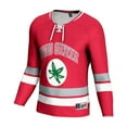 thumbnail image 2 of Unisex GameDay Greats  Scarlet Ohio State Buckeyes Lightweight Women's Hockey Team Fashion Jersey, 2 of 3
