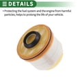 thumbnail image 4 of Fuel Filter Diesel Fuel Engine Filter for Toyota Fortuner SW4 Hilux 4Runner Hiace No.233900L041 Orange, 4 of 6