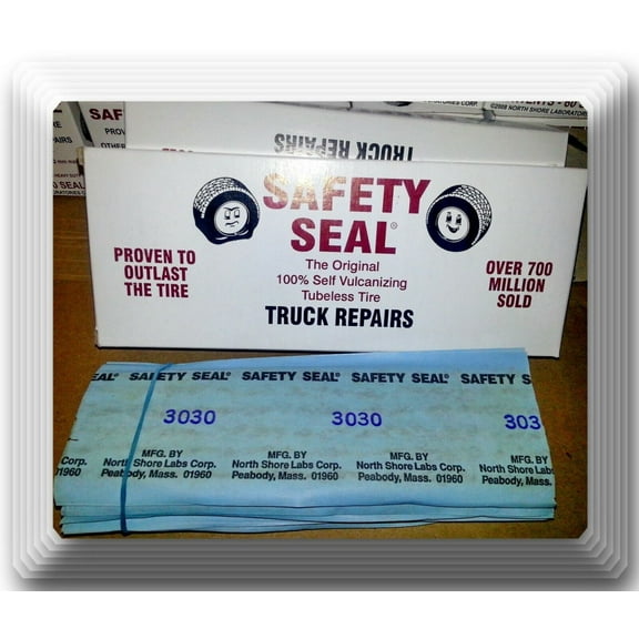 Safety Seal refills HD Truck 8" Tire Plugs Heavy Duty Made in USA 30 Repairs