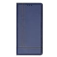 thumbnail image 2 of Leather For Apple iPhone 17e / 16e 6.1-inch Case , Stitching design Flip  Wallet Leather Case With Card Holder Magnetic Closure Shockproof Kickstand Protective Phone Cases Cover,Blue, 2 of 7