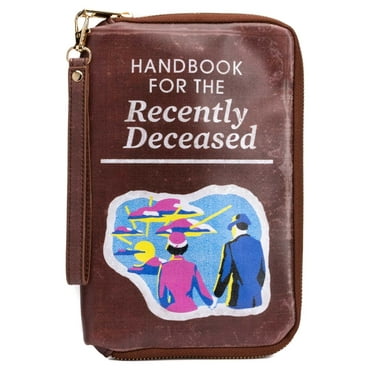 Beetlejuice by Insight Editions Unisex Vegan Leather Pouch with Colorful Design