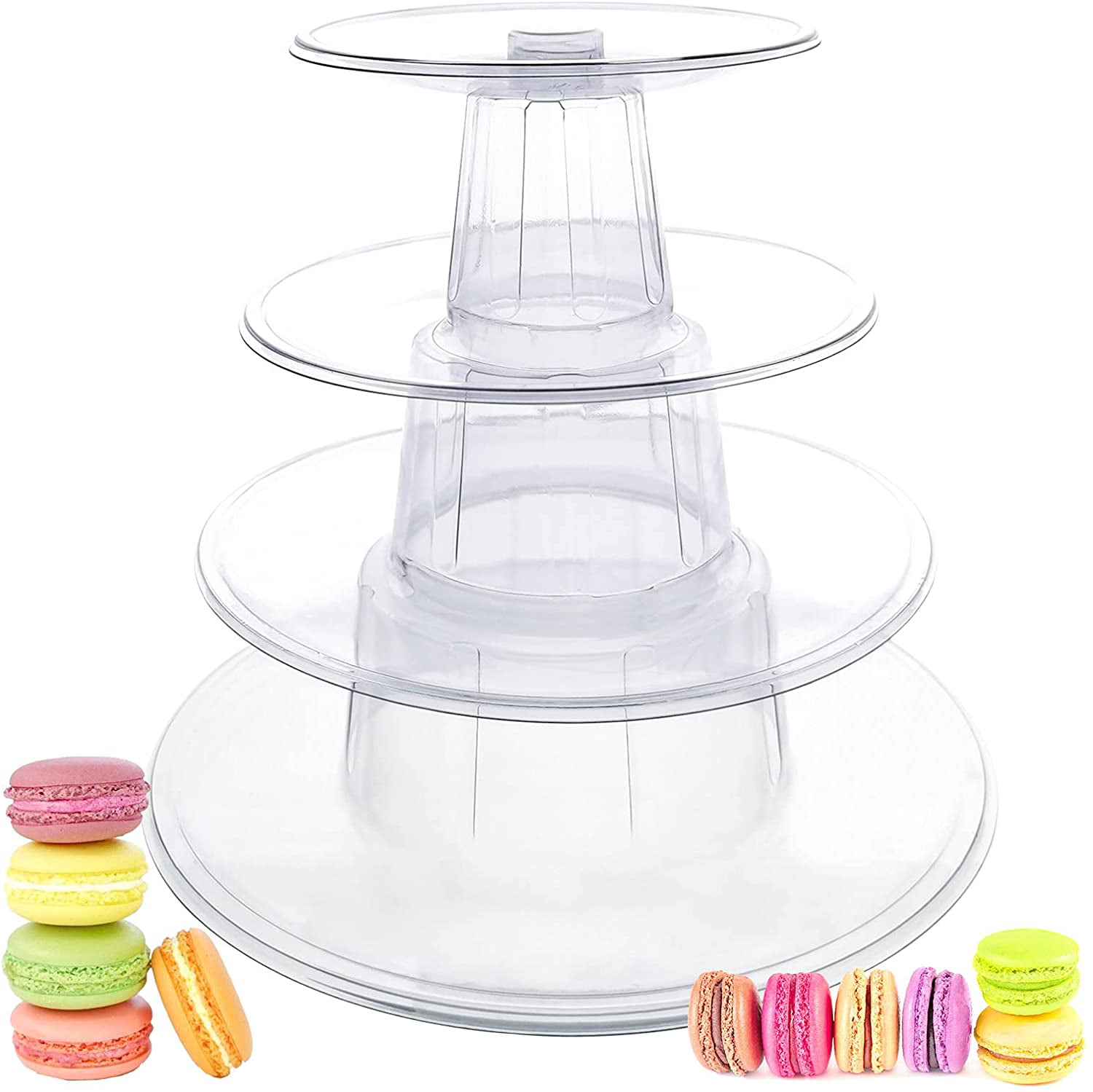 9 Tiers Macaron Tower Cake Stand Cupcake Holder Birthday Wedding Party Decor  a 