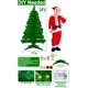 thumbnail image 3 of Mando a distancia Turnmeon para árbol de Navidad de 3 pies con luces y adornos, 3 of 7