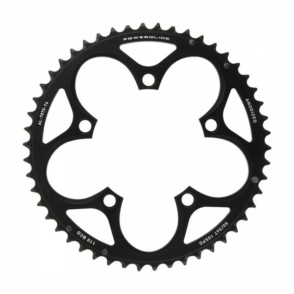 SRAM Road 10 Chainring - Black Tooth Count: 50 Chainring BCD: 110