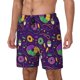 thumbnail image 1 of Fotbe Mardi Gras and Donuts Traje de Baño para Hombre – Shorts de Natación de Secado Rápido con Forro y Bolsillos-Medium, 1 of 6