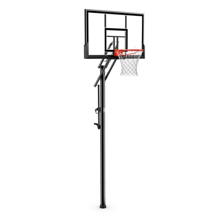 Spalding 50 In. Performance Acrylic Exactaheight® In-Ground Basketball Hoop