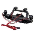 thumbnail image 4 of Parachoques y trasero RC Crawler apto para piezas Axial SCX10 III 1/10 RC, apariencia novedosa y mano de obra exquisita - frente Sunnimix Parachoques del coche de la correa eslabonada de RC, 4 of 5