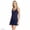 Deep Sea Navy, variant on Women's Tulip Hem Tankini Top