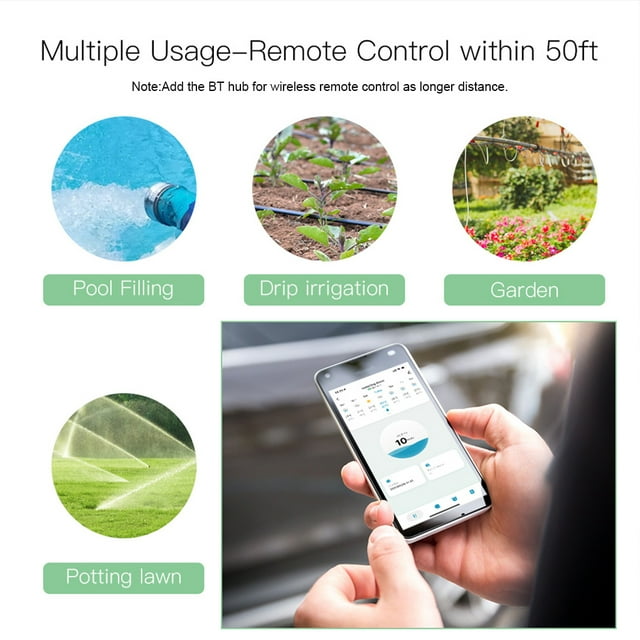 Smart Watering Timer Garden Tap Controller Automatic Intelligent Programmer Faucet Programmable Water Valve System Sprinkling Programmer Replacement Part