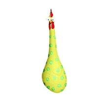 Moocorvic Silly Chicken Decor,Silly Concrete Chickens,Resin Rooster Statues Decoration,Garden Sculptures Statues for Outside,Farm Animal Patio Yard Lawn Decoration