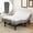Adjustable Bed Frame+12" White Mattress, variant on Split King Adjustable Bed Base with Massage, Electric Bed Frame Dual Head & Foot Lift, Wireless Remote, Zero Gravity, Anti-Snore, LED Light, USB Ports