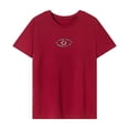 thumbnail image 1 of Camiseta para mujer Verano Señoras Moda Verano Tops para uso diario Camping Playa L, 1 of 7
