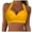 Orange, variant on Women's Light-Support Tie Halter Bikini Swimsuit Top(Black,L)