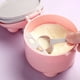 thumbnail image 4 of Dispensador de fórmula para bebés, dispensador portátil de leche en polvo, contenedor de almacenamiento de refrigerios para viajes, dormitorio al aire libre, 4 of 5