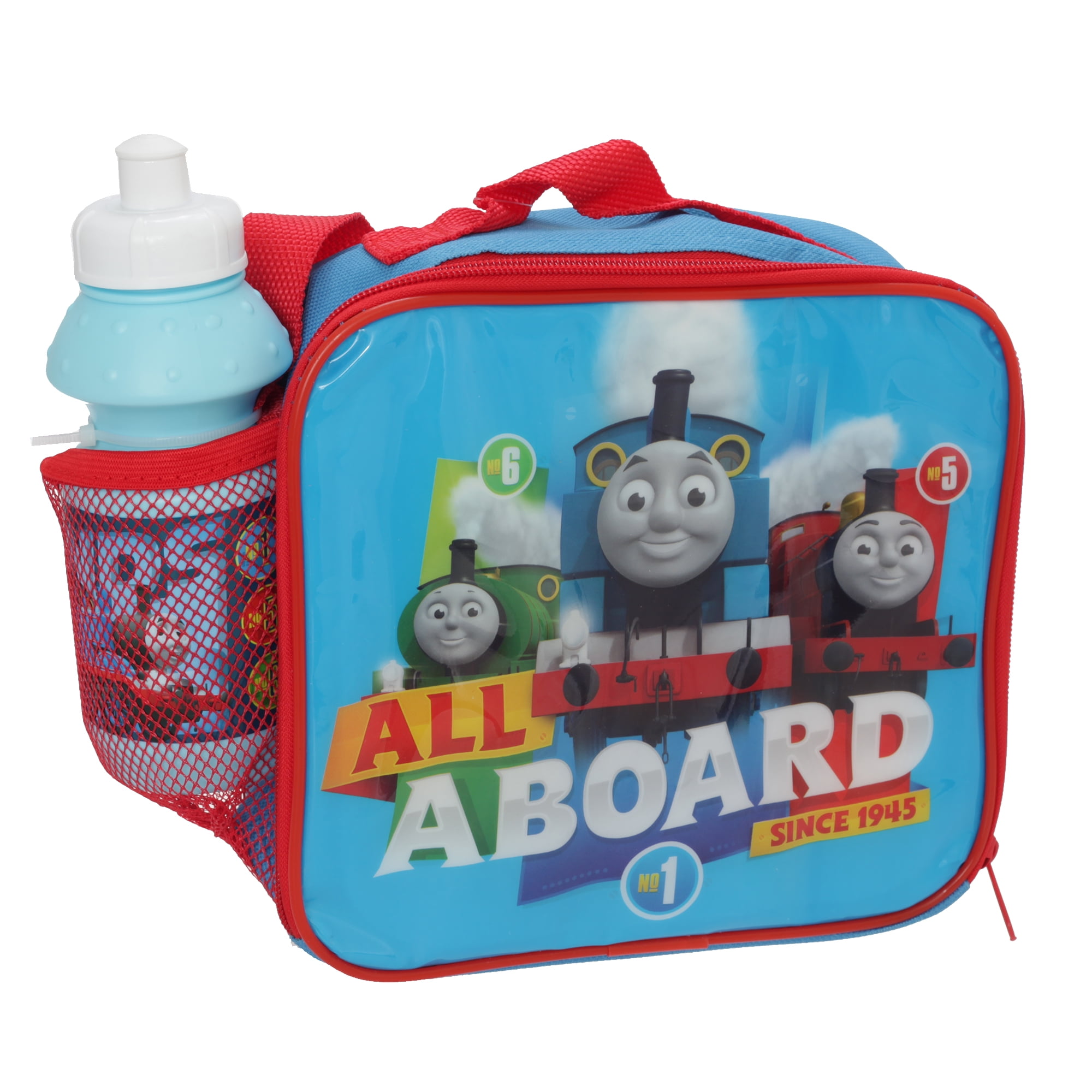 lunch tote with water bottle