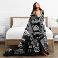 thumbnail image 2 of Football City Classic Throw Blanket, Football Team Fan Gifts, Soft Fleece Flannel Throw Blanket 60"X 50" Style1, 2 of 4