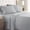 02 - Light Gray-Twin, variant on 4 Piece Fitted Bedding Set 02 - Light Gray Twin for Bunk Beds