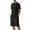 Black, variant on cllios Men's 2 Piece Outfits Short Sleeve Crew Neck Summer T Shirt and Drawstring Casual Track Shorts Sportswear Sets