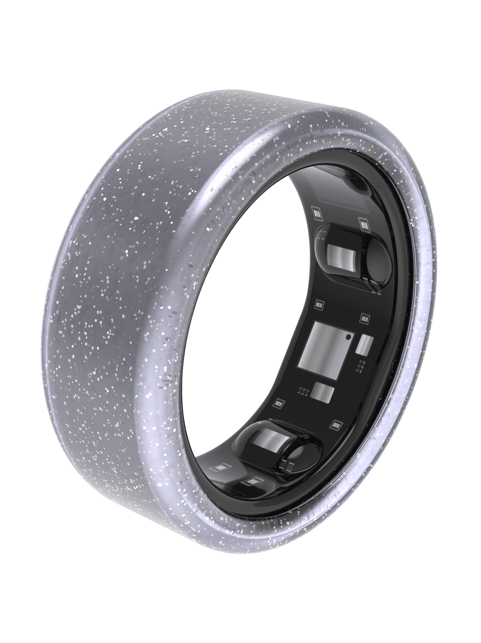 QALO QRNT 3 Pack Covers, Jelly, Size 07, Works With QALO QRNT Smart Ring, Unisex