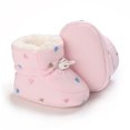 thumbnail image 3 of Akiihool Baby Girls Boots Baby Boy's Girl's Booties Winter Slippers Booties Slipper Sock (Pink,5), 3 of 5