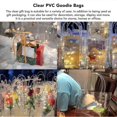 thumbnail image 4 of 20pcs Clear PVC Gift Bags Large Capacity Simple Multifunctional 20x20x8cm, 4 of 5