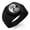 Black, variant on Stainless Steel Tree of Life Yin Yang Engraved Hexagon Crest Flat Top Biker Style Polished Ring