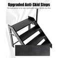 thumbnail image 6 of Step Stool Foldable, Step Ladder 4 Step Folding, RV Steps with Height Adjustable Handrail and Non Slip Feets, Hot Tub Steps for Home, Travel Trailer, Camper, Mobile Home, Spa, and Porch (4 Step), 6 of 6