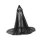thumbnail image 1 of Capa con capucha de elfo de Halloween, accesorio de disfraz de cuerpo entero para cosplay para fiesta en el escenario Negro 130cm, 1 of 9