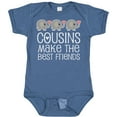 thumbnail image 3 of Inktastic Cousins Make the Best Friends Boys or Girls Baby Bodysuit, 3 of 5