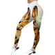 thumbnail image 5 of WILLBEST Leggings de Yoga de Cintura Alta Para Mujer, Suaves y Elásticos, Para Entrenamiento, Cómodos, Para Fitness, Correr, Atléticos, Con Estampado de Pascua y Bloques de Color. Mediana, 5 of 5