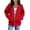 Red_AV23, variant on Resicozy Womens Zip Up Hoodies Oversized Long Sleeve Sweatshirts Comfy Lightweight Y2k Jackets Loose Fit Hooded Sweatshirt White 3XL