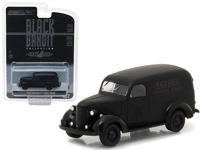 1:64 Black Bandit Series 18-1939 Chevrolet Panel Truck 27930-F By Greenlight 1:64 Black Bandit Series 18-1939 Chevrolet Panel Truck 27930-F By Greenlight