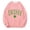 Pink, variant on Mercatoo Sweatshirt for Kids Baby Crewneck Long Sleeve Elastic Cuffs 𝗛em Casual Loose Pullover Warm Print Sweatshirts