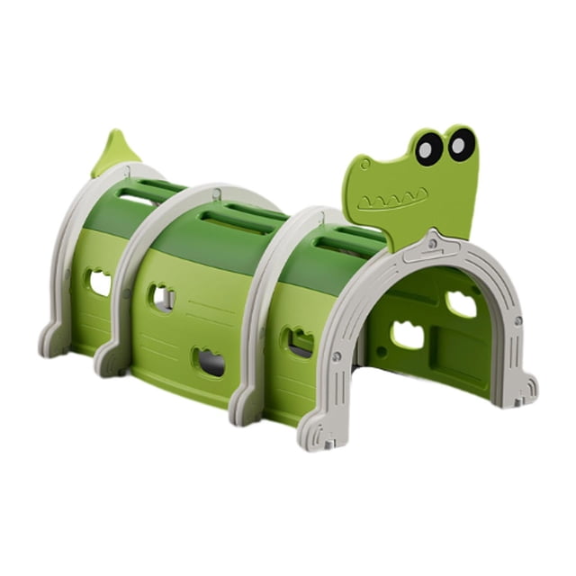 Túnel de juguete para niños, túnel de escalada interior para niños, túnel de rastreo de habilidades s, equipo de juegos transpirable, túnel de Verde
