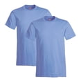 thumbnail image 1 of Hanes T-Shirt à Col Rond en Coton Ringspun Nano-T pour Hommes, Lot de 2, 1 of 1
