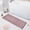 Dark Red and White Striped, variant on Haosy Black and White Striped Bathroom Rugs Non Slip Absorbent Soft Plush Quick Dry Bath Mat, 39"x20"