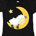 thumbnail image 4 of Inktastic Cute Sheep, Sleeping Sheep, Moon, Stars, Sleepy Boys or Girls Baby Bodysuit, 4 of 5